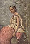 Jean-Baptiste-Camille Corot La Zingara France oil painting artist